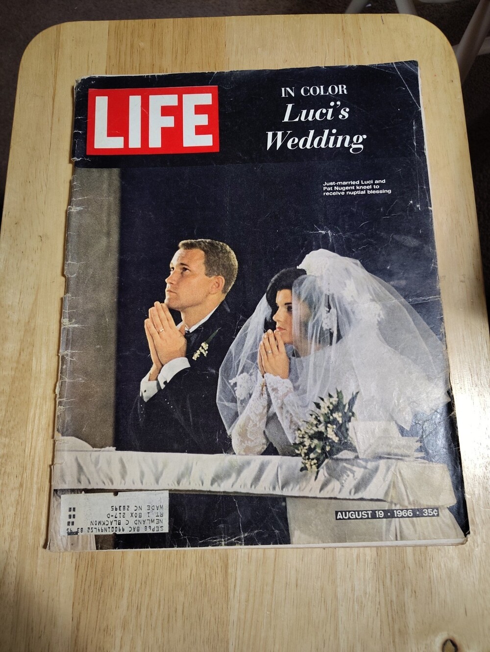 Life Magazine August 19, 1966 – Luci’s Wedding